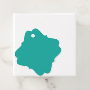a green background with a favour tags