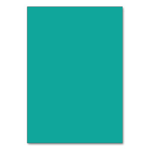 a green background with a  table number