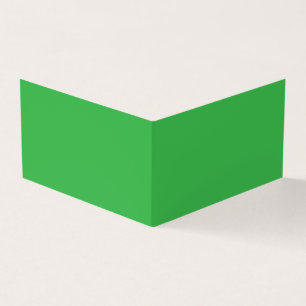 a green background with a white border