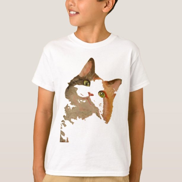 Calico Cat TShirts & Shirt Designs Zazzle.ca