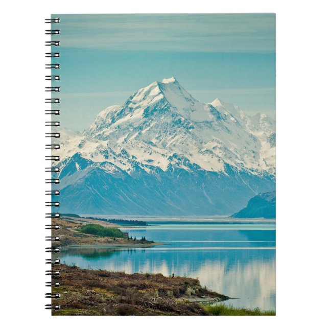 A green fern plants background with shadows. abstr notebook (Front)