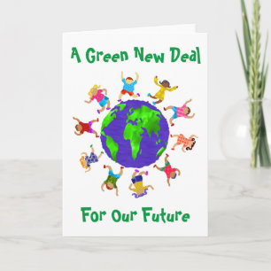 A Green New Deal For Our Future Card