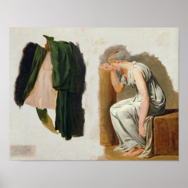 A green toga and Camille Poster (Front)