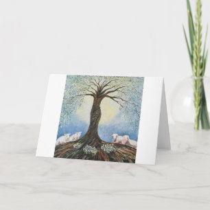 A greeting card from an idea 'St Brigid