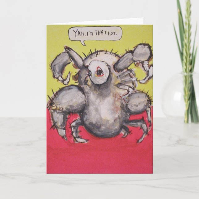 A greetings card for a loved one. (Front)
