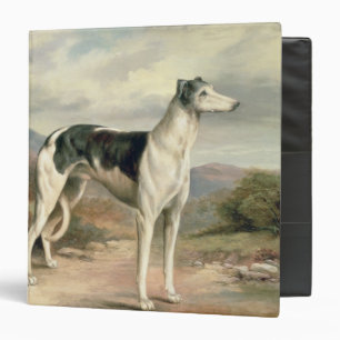 A Greyhound in a hilly landscape Binder