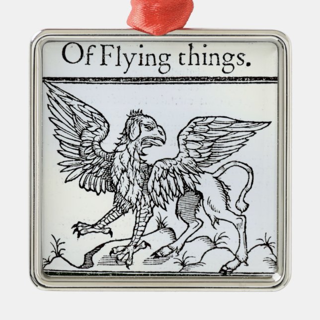 A Griffin Metal Ornament (Front)