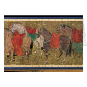 A Groom with Horses