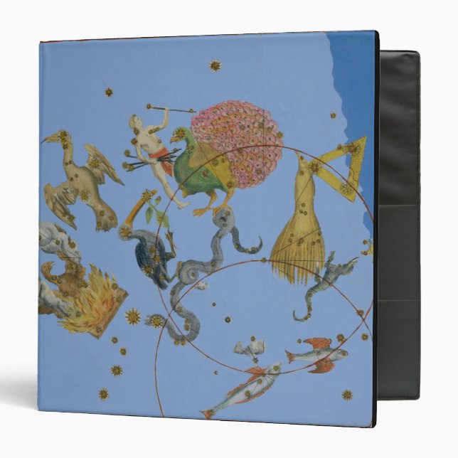 A group of constellations from 'Uranometria' by Jo Binder (Front/Inside)