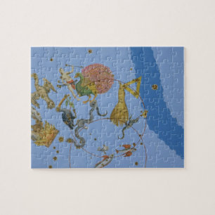 A group of constellations from 'Uranometria' by Jo Jigsaw Puzzle