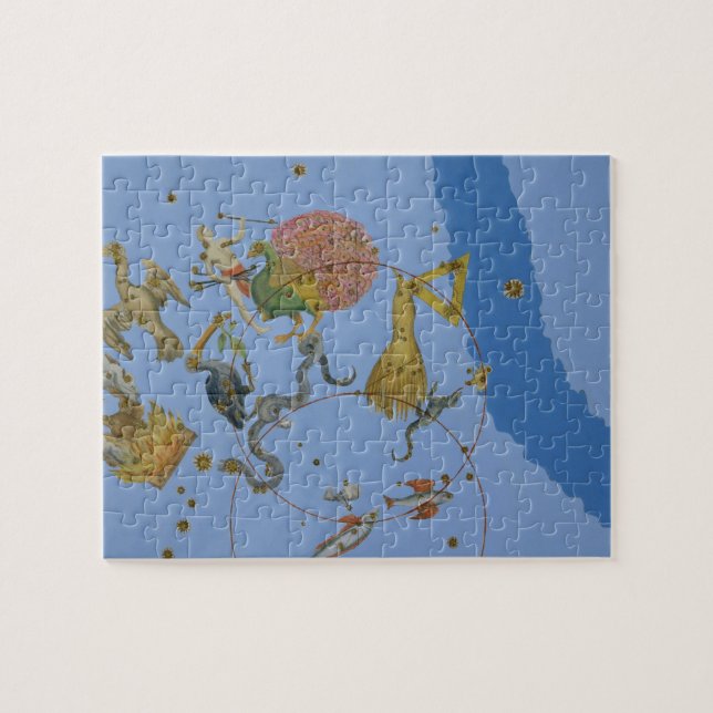 A group of constellations from 'Uranometria' by Jo Jigsaw Puzzle (Horizontal)