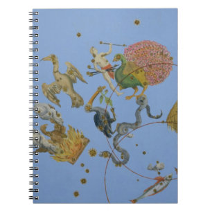 A group of constellations from 'Uranometria' by Jo Notebook