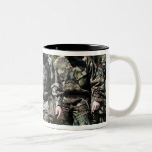 A group of Solar Challenge participants Two-Tone Coffee Mug