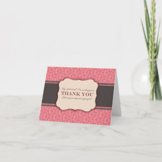 A Grown Up Thank You Card