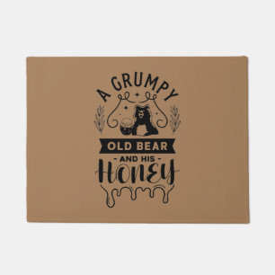A Grumpy Old Bear And His Honey Doormat