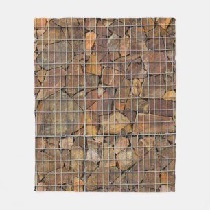 A grungy brick wall texture as backgroundabstract, fleece blanket
