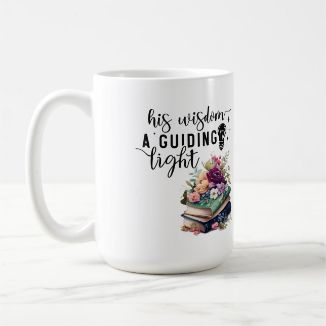 A guiding light Mug (Left)