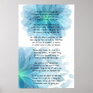 A Guiding Light: Poetic Tribute to Mom Poster