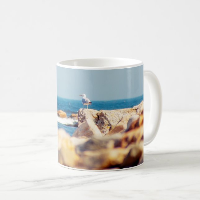 A Gull's Post Coffee Mug (Front Right)