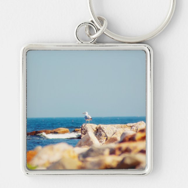 A Gull's Post Keychain (Front)