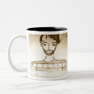a guy with no purpose manga anime Two-Tone coffee mug