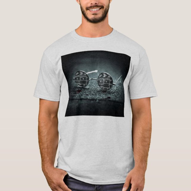 A Gypsy and A Hairlip Glasses T-Shirt (Front)