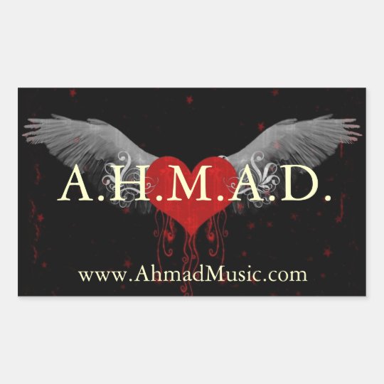 A.H.M.A.D. 4.5"X2.7" sticker