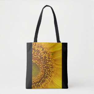 a half-circle tote bag