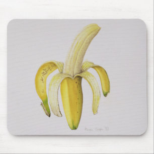 A Half-peeled Banana 1997 Mouse Pad