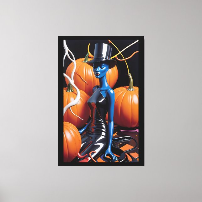 A Halloween Dream - Ken Gauge Art Canvas Print (Front)