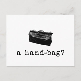 A Handbag? Postcard