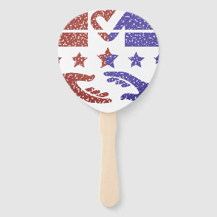 A Handshake for Change Hand Fan
