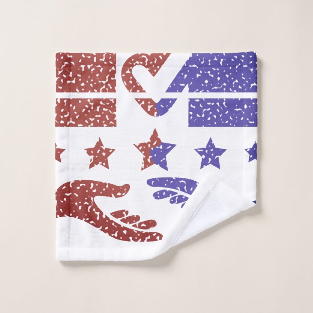A Handshake for Change Wash Cloth (Wash Cloth)