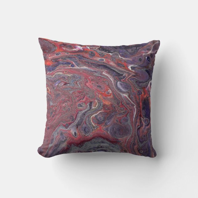 A Happening Abstract Pillow (Front)