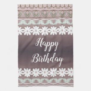 A Happy Birthday Kitchen Kitchen Towel