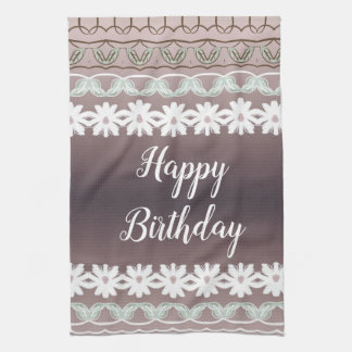 A Happy Birthday Kitchen Towel