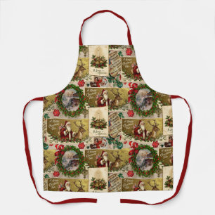 A Happy Christmas Tide Apron