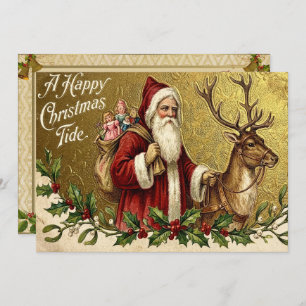 A Happy Christmas Tide Holiday Card