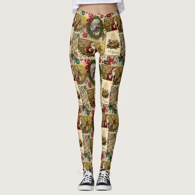 A Happy Christmas Tide Leggings (Front)