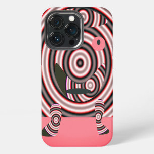 A happy design circl pink iPhone 13 pro case