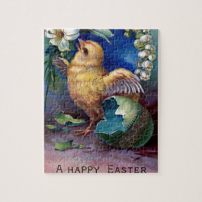 A Happy Easter Jigsaw Puzzle (Vertical)