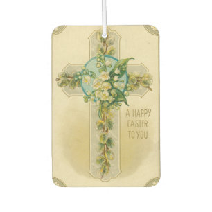 A Happy Easter to You - Antique Postcard,  Air Freshener