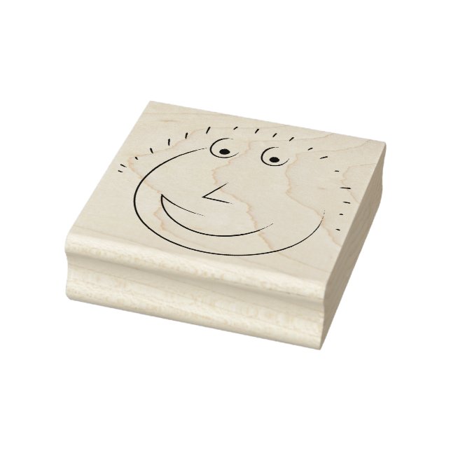 A happy face stamp (Stamp)