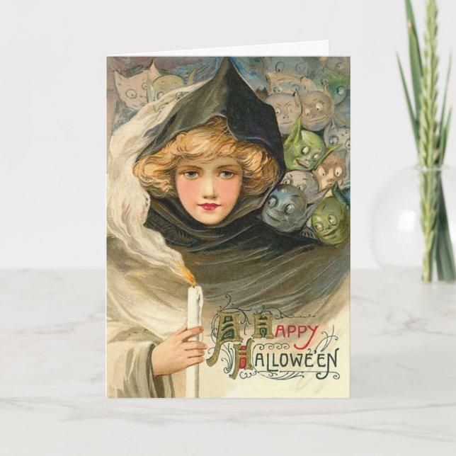 A Happy Halloween Card (Front)