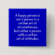 A happy person is not a person in a certain set of