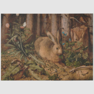 A Hare in the Forest (by Hans Hoffmann) Tissue Paper