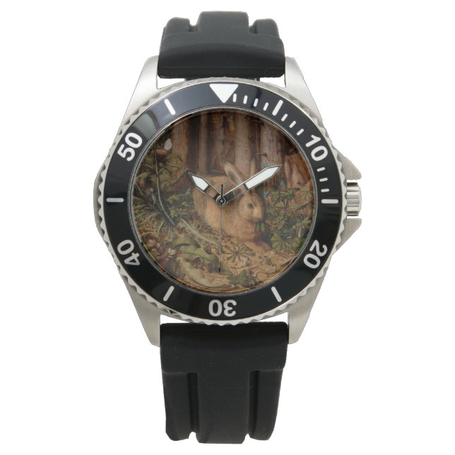 A Hare in the Forest (by Hans Hoffmann) Watch (Front)