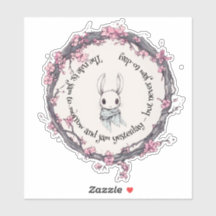 A Hare's Spring in the Cherry Blossom Grove