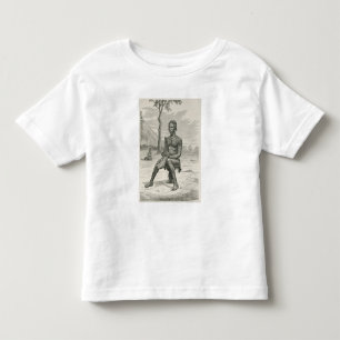 A Harp Player of the Azandeh or Nyam-Nyams Toddler T-shirt