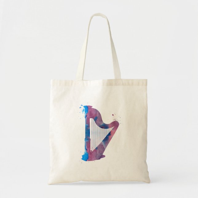A harp tote bag (Front)